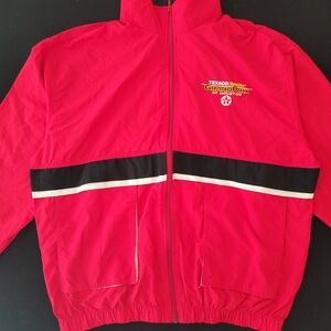 Vintage Texaco Havoline Grand Prix of Houston Red Jacket Men's Size Large